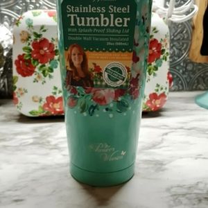 Pioneer Woman Stainless Steel Tumbler